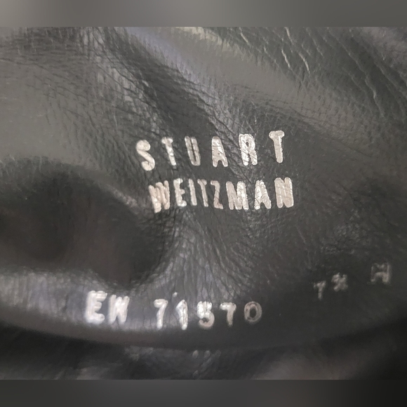 Stuart Weitzman Women's Heeled Leather Boots - Picture 9 of 10